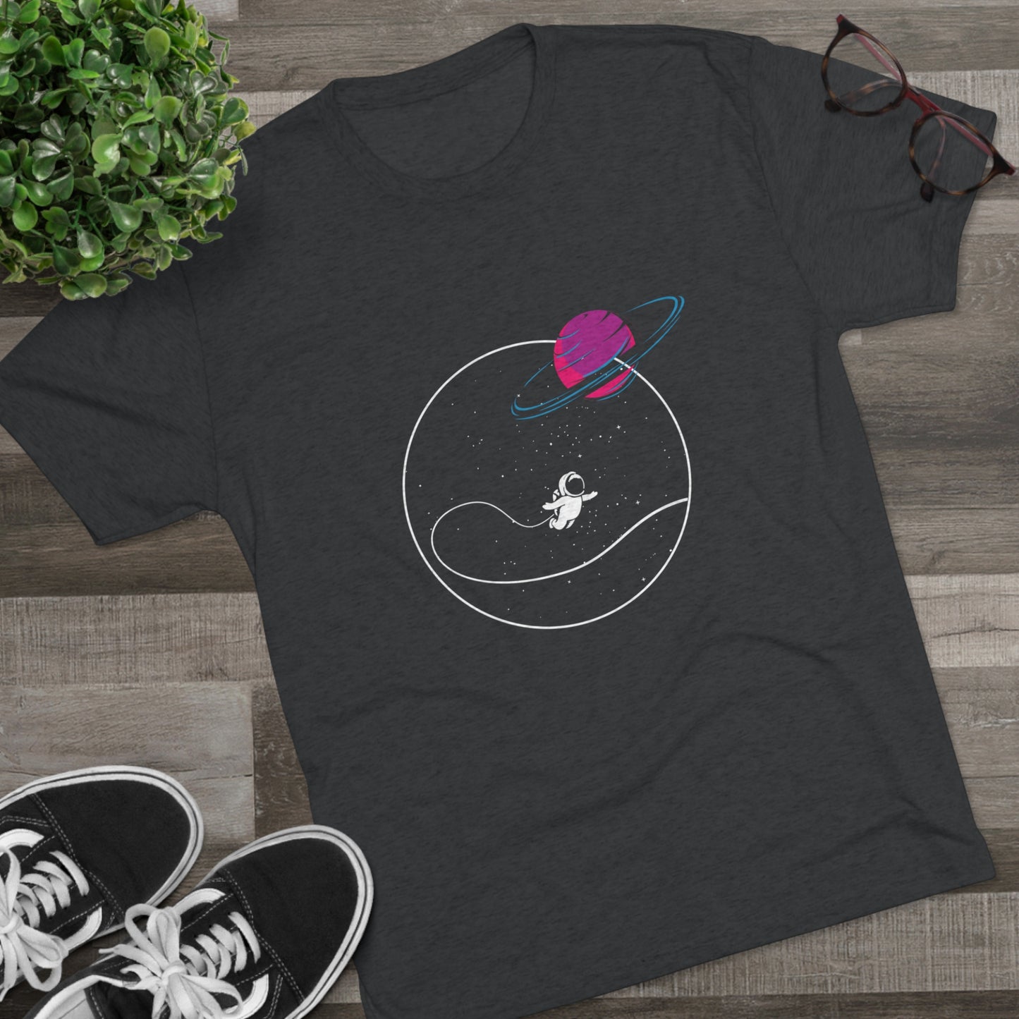 Progress Learning Space Unisex Tri-Blend Crew Tee (Next Level Apparel)