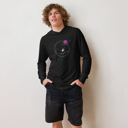 Progress Learning Space Hooded long-sleeve tee